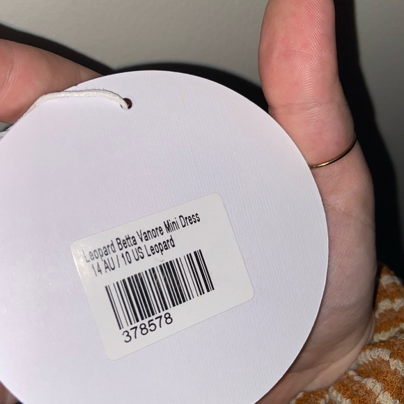 NWT Princess Polly Leopard Betta Vandore Mini Dress 
Size 10 - Picture 11 of 12